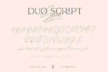 Paris Lamore Typeface font