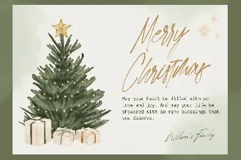 Holiday Doodle font