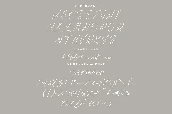 Delistaria Signature font