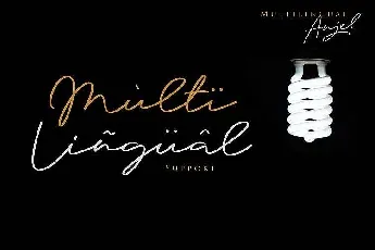 Anjel Signature Free font