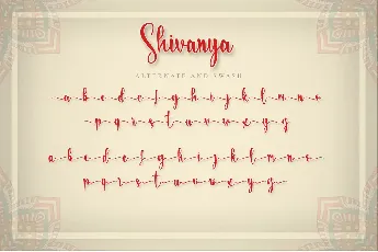 Shivanya- PERSONAL USE font