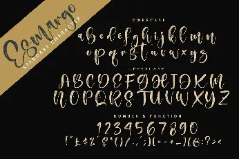 Esmargo (Demo) font