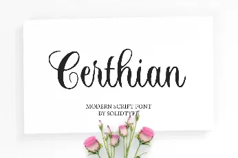 Certhian Script font