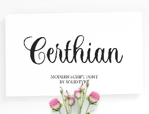 Certhian Script font