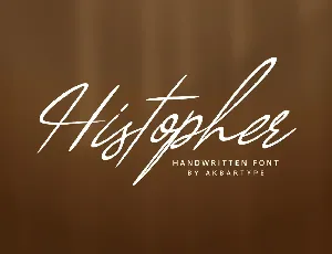 Histopher font