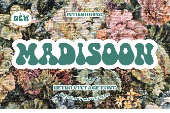 Madisoon font