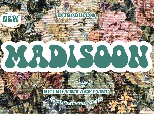 Madisoon font