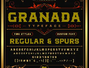 MJ Granada font