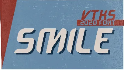 VTKS SMILE font