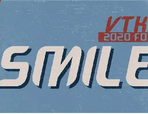 VTKS SMILE font