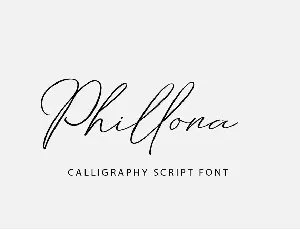 Phillona font