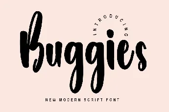 Buggies font