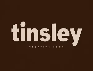 Tinsley font