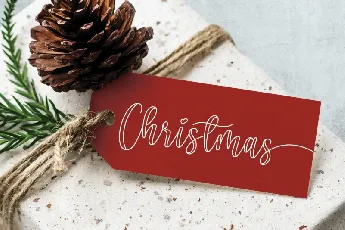 Christmas Melody Script font