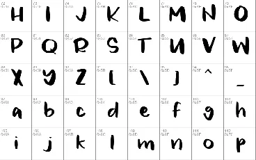 Jackson font