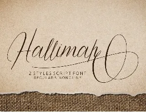 Hallimah font