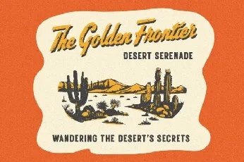 Fendesert font