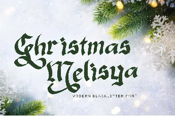 Christmas Melisya Demo font