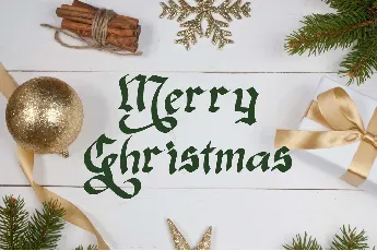 Christmas Melisya Demo font