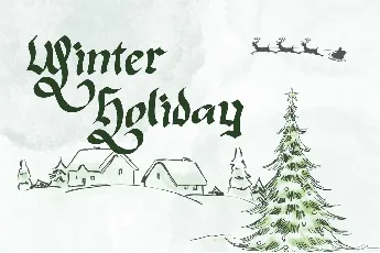 Christmas Melisya Demo font