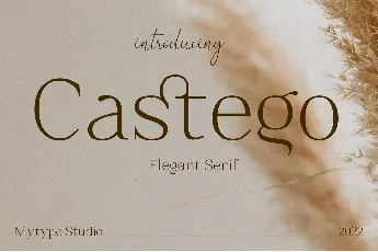 Castego font