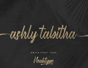 Ashly Tabitha font