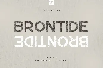 Brontide font