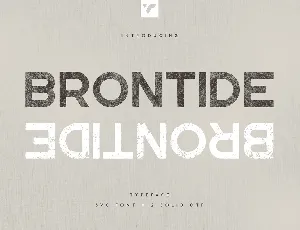 Brontide font