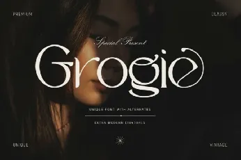 Grogie font