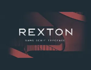 Rexton Family font