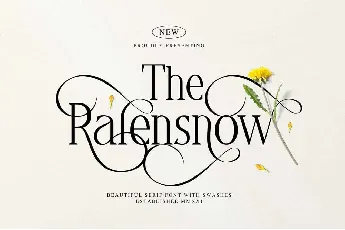 Ralensnow font