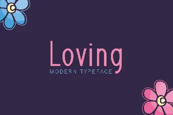 Loving font