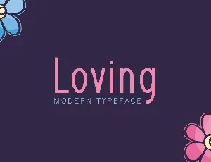 Loving font