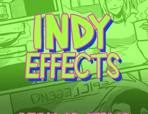 Indy Effects font