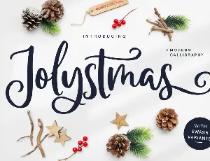 Jolystmas Demo font