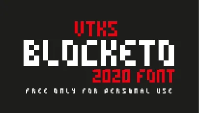 vtks blocketo font