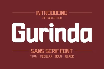 Gurinda font