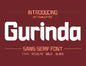 Gurinda font