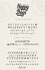 Happy Boys Typeface font