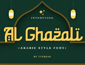 Al Ghazali font