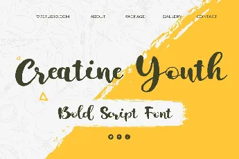 Creatine Youth font