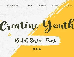 Creatine Youth font