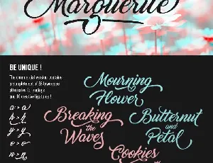 Marguerite Free font