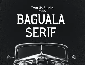 BAGUALA font