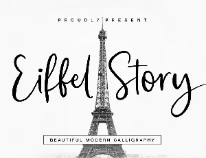 Eiffel Story Demo font