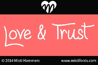 Love Trust font