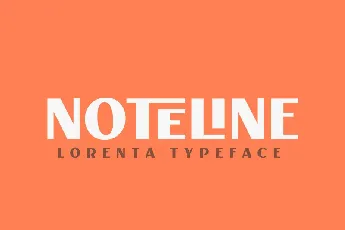 Lorenta font