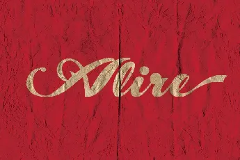 Alire Script font