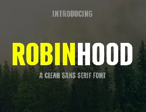 Robinhood font