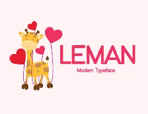 Leman font